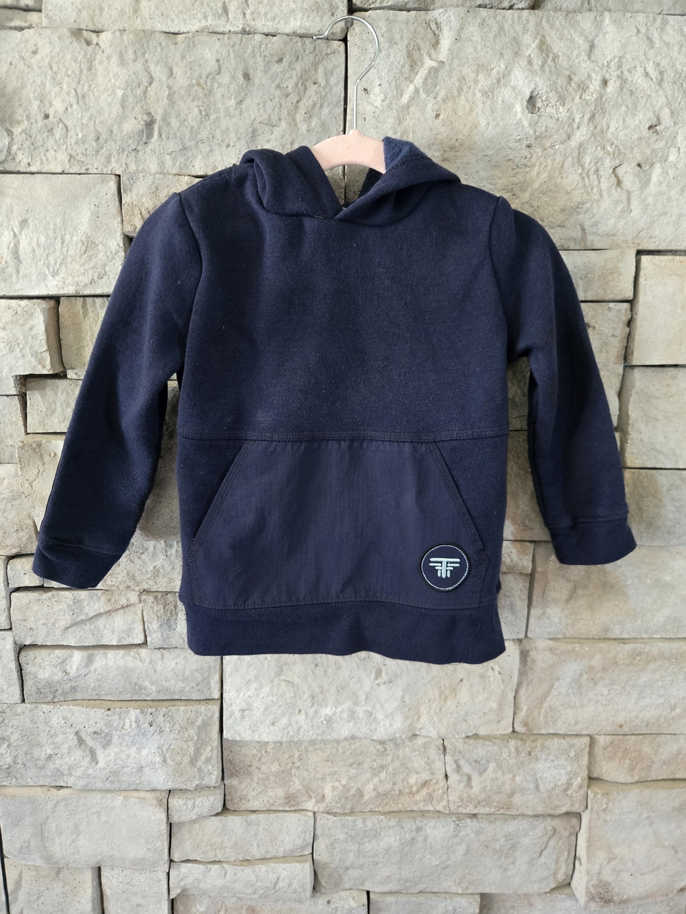 Tahari Kids Hooded Navy Pullover Sweatshirt